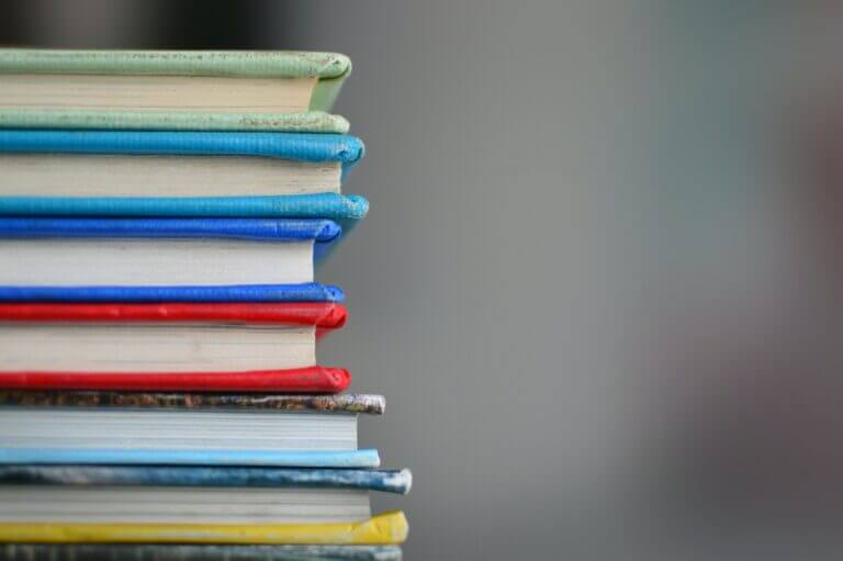 Stack of Books for Blog on What I didn't Learn in School - leadership