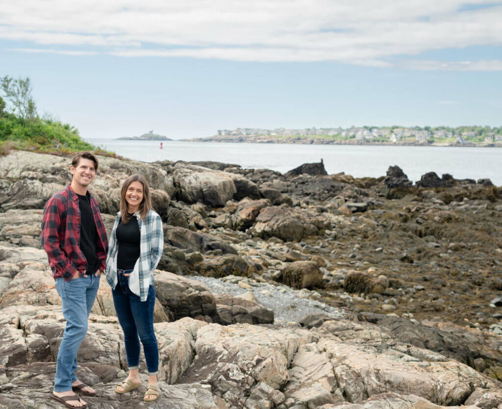 Nic and Brianna in Southern Maine