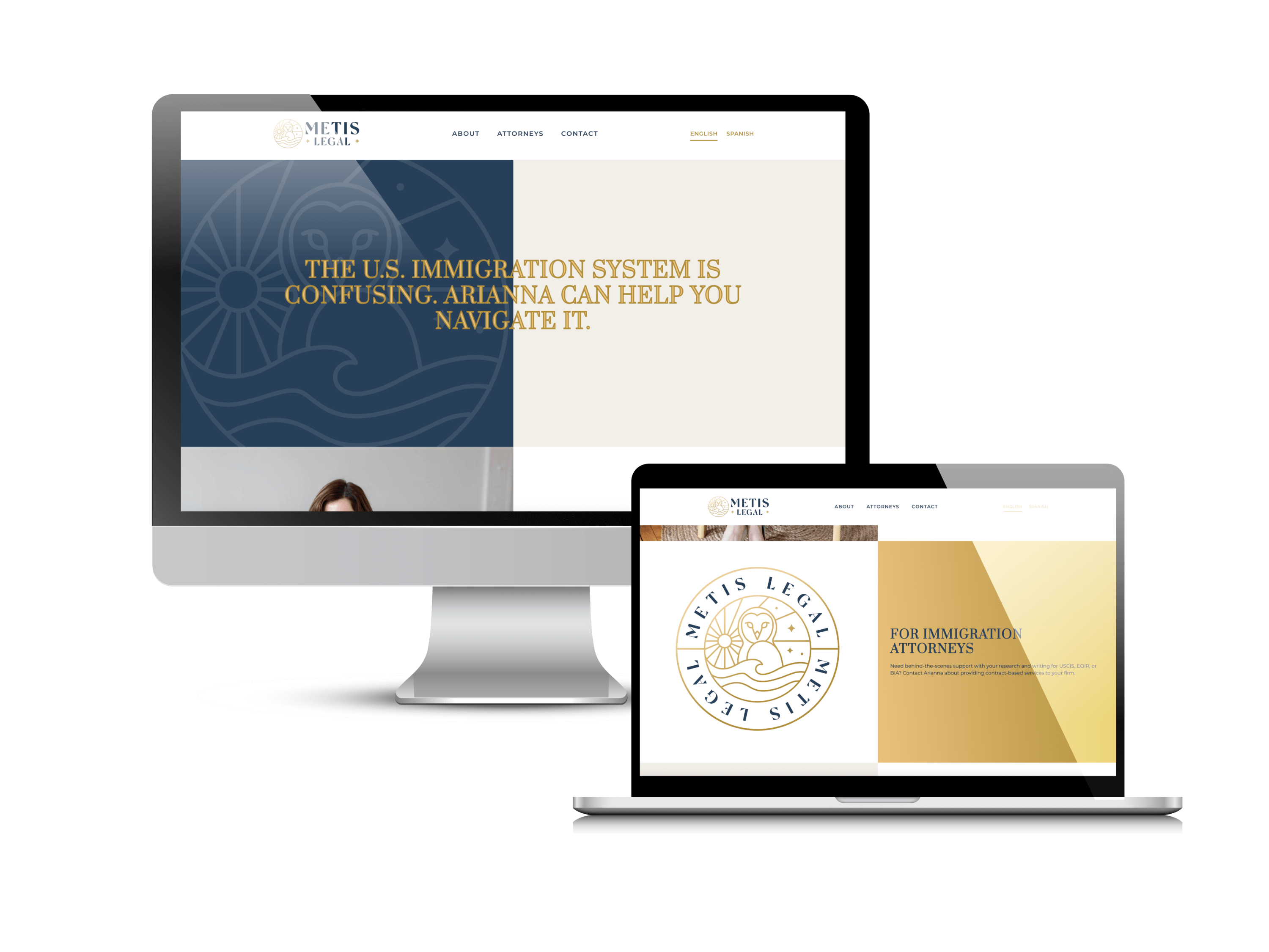 Metis Legal Website by Creare Web Solutions