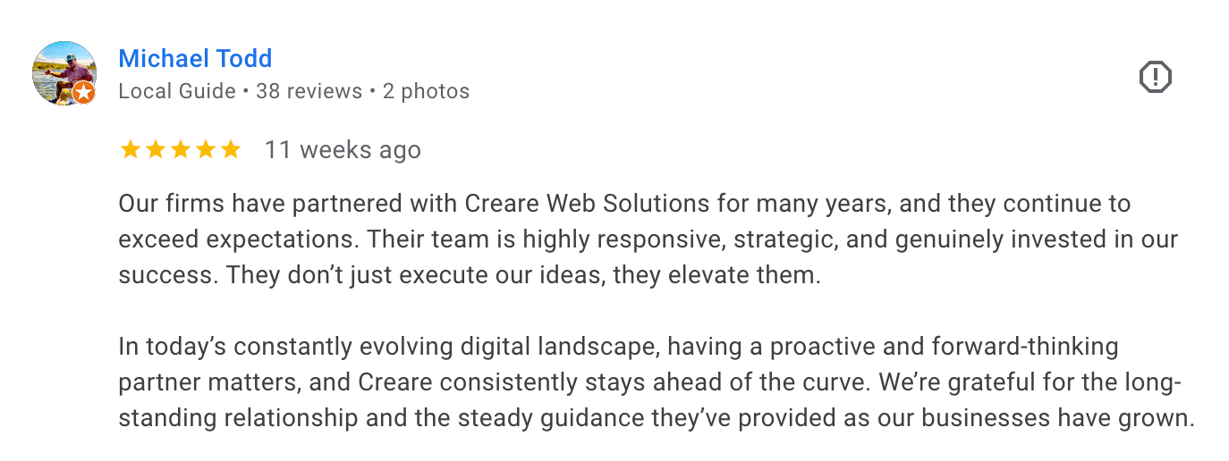 Testimonial from Michael Todd, The Todd Group, Landbox LA, Peters Todds